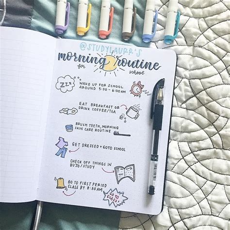 🖤 Aesthetic Morning Routine List 2021