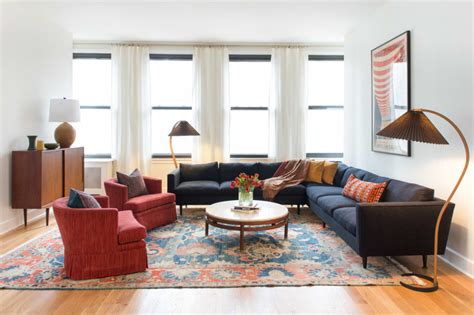 Manhattan Ny Transitional Living Room New York By Kimba Hills