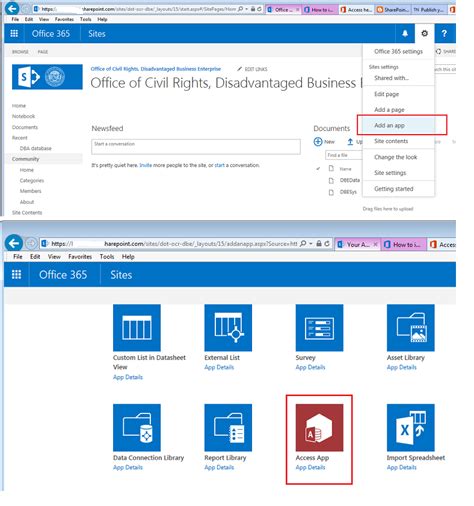 How To Import Access Database Files To Sharepoint Access App