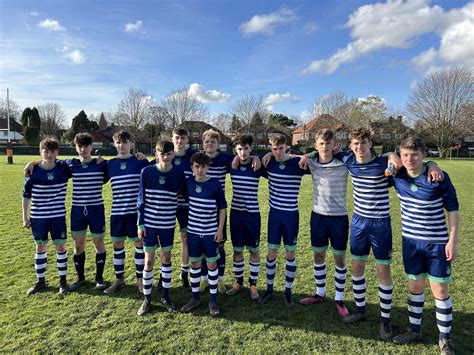 Year 11 Boys Football Wellington School