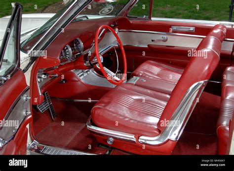 1963 Ford Thunderbird Convertible Classic American Car Stock Photo Alamy