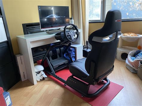 New To Sim Racing Just Completed This Setup After Hours Fanatec