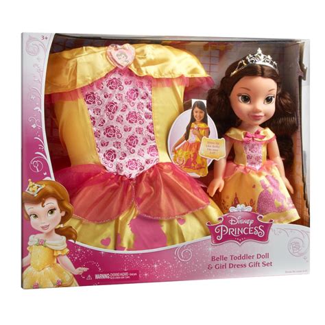 Disney Princess Belle Toddler Doll With Matching Childs Dress 18