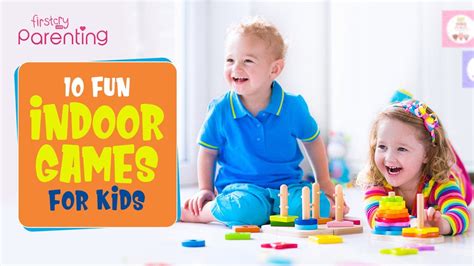 10 Fun Indoor Games For Kids Youtube