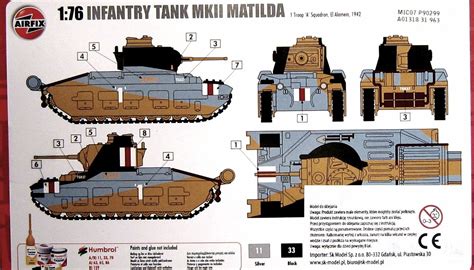 Matilda Tank Airfix 01318
