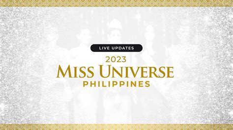 LIVE UPDATES Miss Universe Philippines 2023 Coronation Night Flipboard