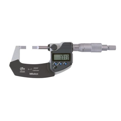 Mitutoyo 422 330 Digimatic Blade Micrometer 0 25mm 0 1 Micrometers