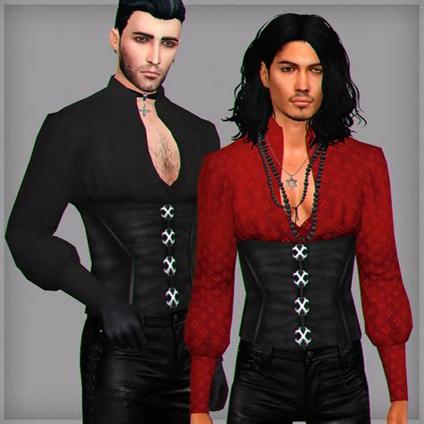 Enchanted Male Top Tops Mysims4mods