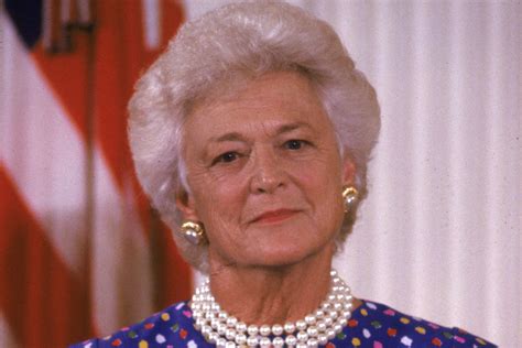 Biography Of Barbara Bush First Lady Of The Us