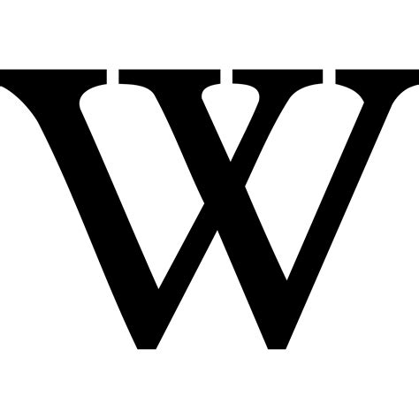 Filewikipedia W Bold In Square Cleansvg Wikipedia