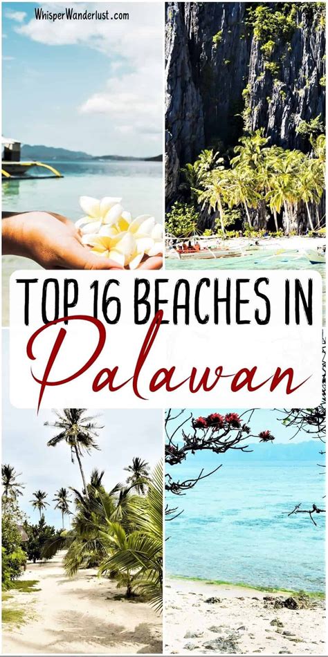 Best Beaches In Palawan Best Beaches In El Nido Palawan Beaches In