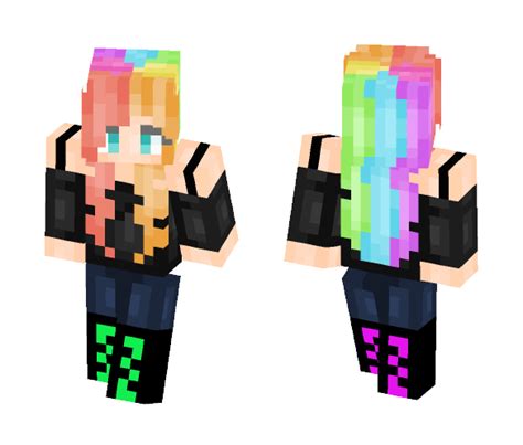 Download Rainbow Dj Minecraft Skin For Free Superminecraftskins