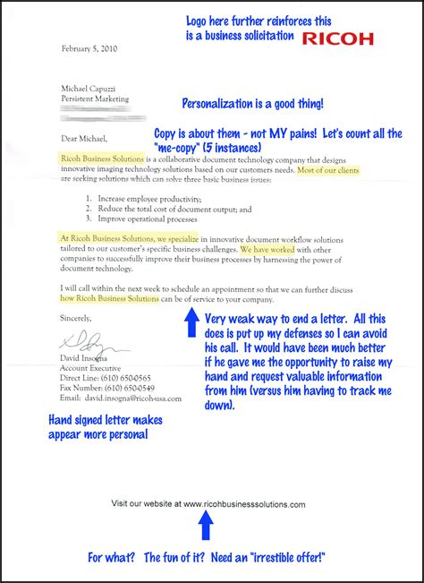 direct mail letter template