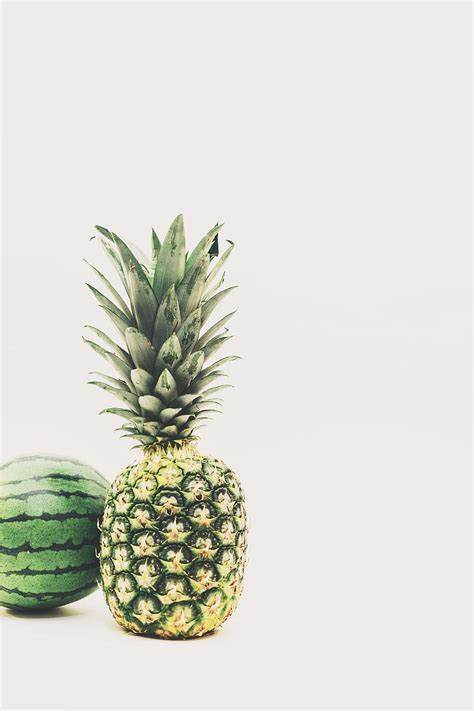 Hd Wallpaper Fruit Pineapple Plant Food Watermelon Summer
