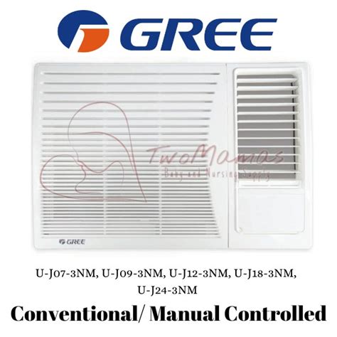 Gree Aircon 075hp Window Type Conventional Manual Controlled U J07