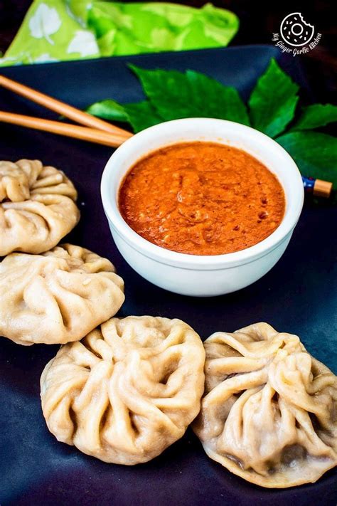 Browse our dim sum recipes for many of your favorite dishes! Steamed Vegetable Momos With Spicy Chili Chutney - Dim Sum | Recipe | Veg momos, Momos recipe, Food