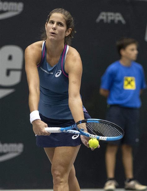 Julia Goerges At Wta Upper Austria Ladies Tennins