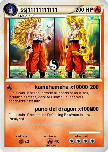 Pokémon Ssj11111111111 Kamehameha X10000 My Pokemon Card