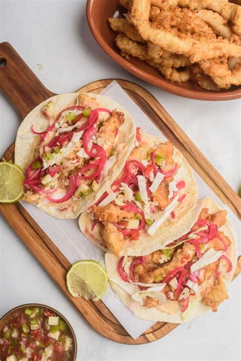 Tacos De Pescado 🐠🌮 Ensenada Fish Tacos