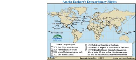 Amelia Earharts Extraordinary Flights Amelia Earhart Oakland
