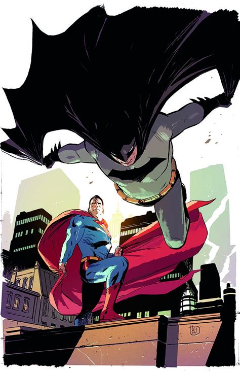 Cover Batman Superman 2019 12 Textless Variant Cover By Lee