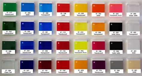 Acrylic Perspex Colours Cut To Size Full Sheet Or Plastic Fabrication