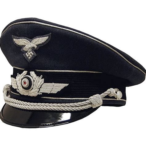 By The Sword Inc German Luftwaffe Officer Visor Cap Collector Grade