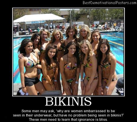 Bikinis Demotivational Poster