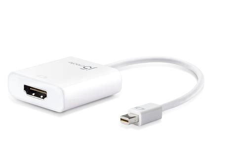 Displayport to hdmi adapters generally cost about 7 dollars. JDA152 Mini DisplayPort to HDMI Adapter
