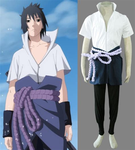 Anime cosplay ideas for big guys. NARUTO Uchiha Sasuke cosplay costume halloween mens ...