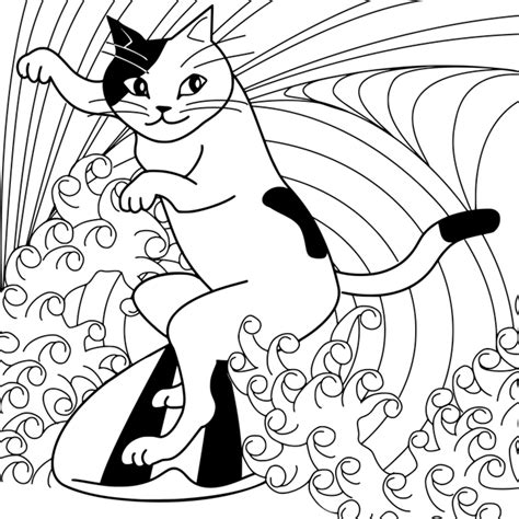 Wet Coloring Page