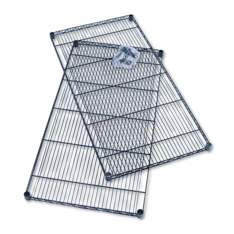 Safco products commercial 4 shelf shelving unit starter size: Safco Industrial Wire Shelving Extra Shelf Pack, 48w x 24d ...