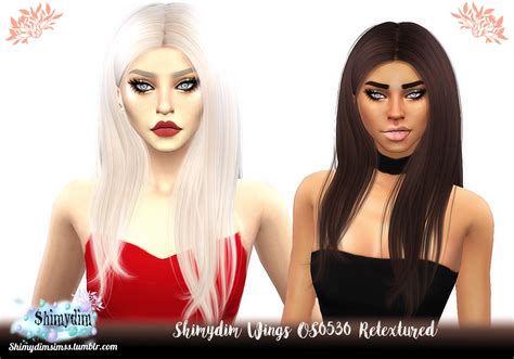 Wings Os0530 Hair Retexture By Simplypixelated At Tsr Sims 4 Updates