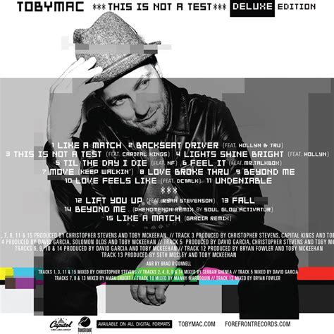 Music News Tobymac This Is Not A Test Features Dc Talk Reunion On