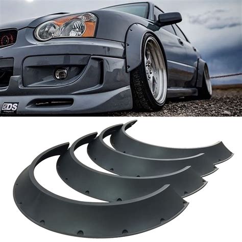 Universal JDM Fender Flares Over Wide Body Roue Arches ABS Mm Pcs