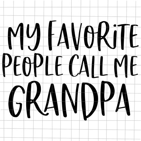 My Favorite People Call Me Grandpa Svg Best Dad Ever Etsy
