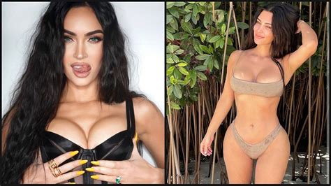 Trending Megan Fox And Kim Kardashian Spice Up Oomph Game With Super