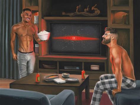 84 Illustrations Of Gay Intimacy By Michael J Breyette Gayety