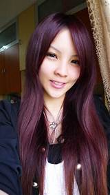 Multiple shades of purple and a touch. Cute and Colorful: 14 Asian Girls With Outrageous ...