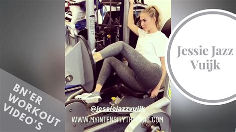 Jessie Jazz Vuijk Traint Zich In Het Zweet Tijdens Deze Sexy Workout