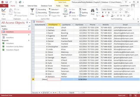 How To Add A Database Record In Access 2016 Dummies