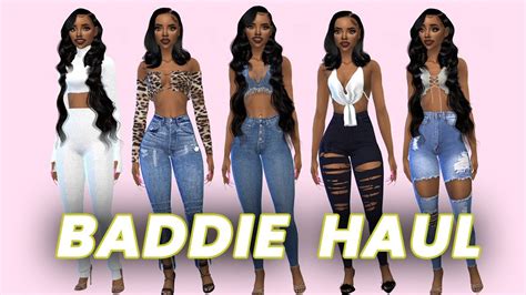 Create A Sims 4 Baddie Cc Links Included Youtube