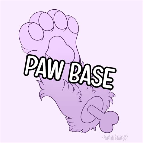Paw Furry Base Etsy