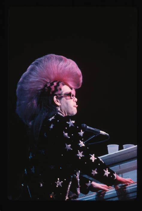 Elton Johns Costumes And Flamboyant Fashion Style Through The Years