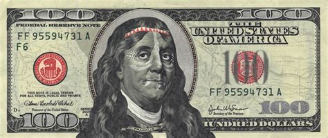 Funny Hundred Dollar Bill Project