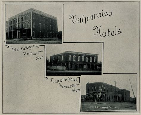 Valparaiso Hotels 1905 Valparaiso Indiana Valparaiso H Flickr