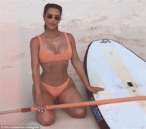 Kim Kardashian Posts Sultry Bikini Vacation Snap On Instagram Daily