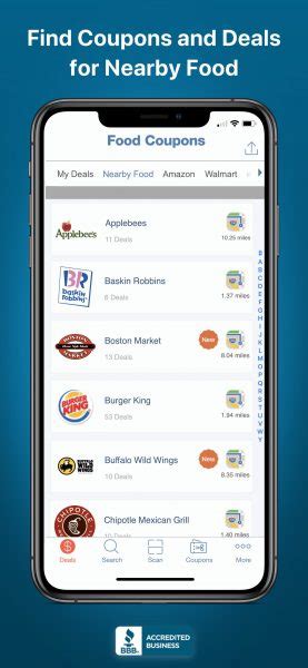 You can always come back for best digital coupon app for android because we update all the latest coupons and special deals weekly. Our Free Food Coupons App for iOS and Android - BuyVia