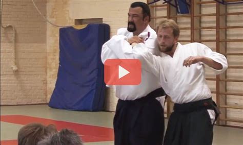 Art Martial Japonais Pratiqué Par Steven Seagal - Pin by Dm on Aikido | Aikido, Steven seagal, Martial arts